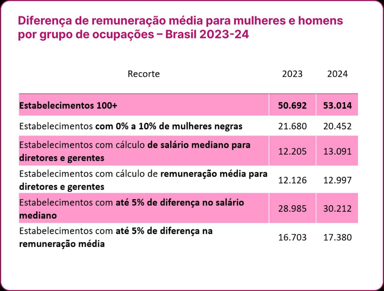 3º Relatório de Transparência Salarial e Critérios Remuneratórios